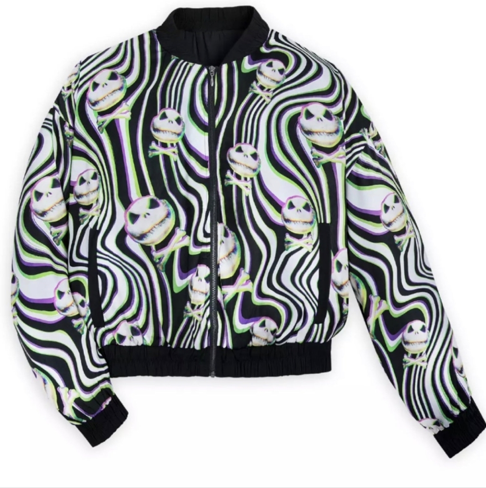 Disney nightmare before Christmas Jack skellington bomber jacket